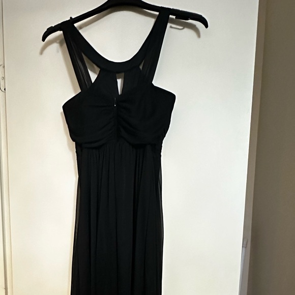 XS, black and gold/silver accent Prom Dress - Picture 5 of 5